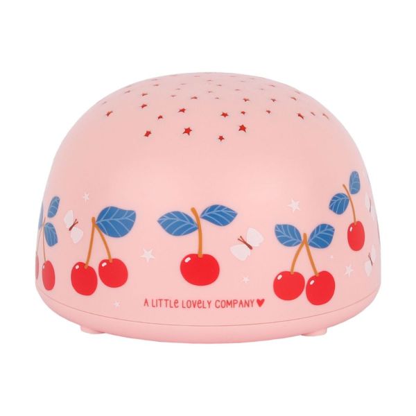 Veilleuse projecteur d’étoiles enfant Cerises