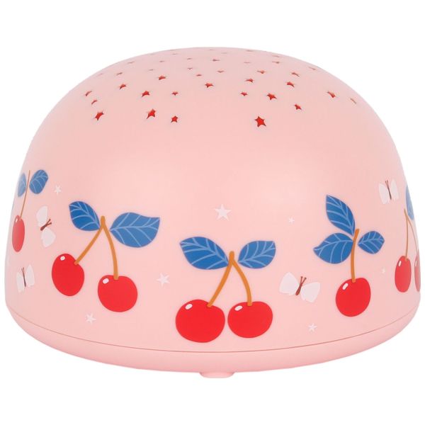 Veilleuse projecteur d’étoiles enfant Cerises