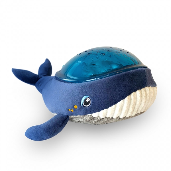 Veilleuse peluche baleine aqua dream