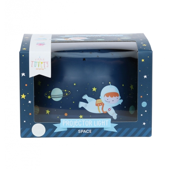 Veilleuse projecteur d'étoiles Espace