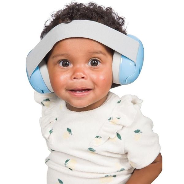 Casque anti-bruit enfant bleu 36m+