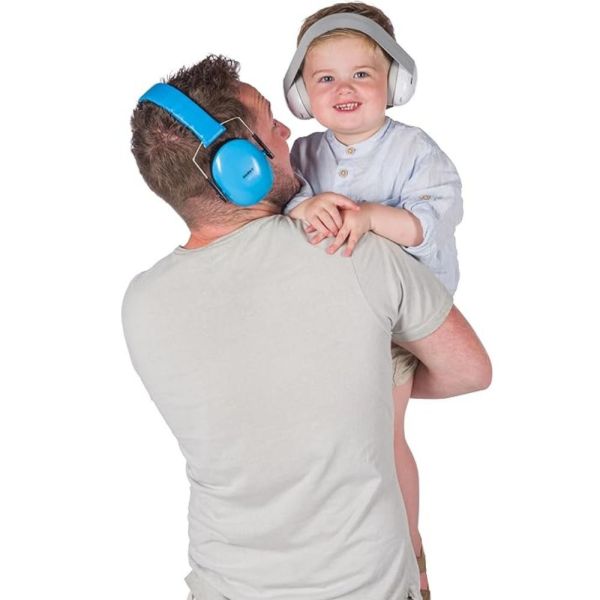 Casque anti-bruit enfant bleu 36m+