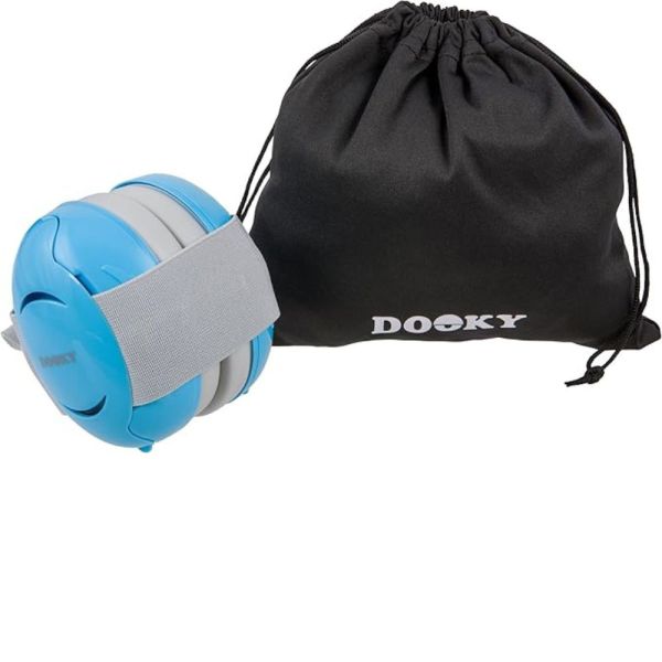 Casque anti-bruit enfant bleu 36m+