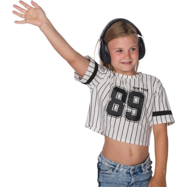 Casque anti-bruit enfant noir 36m+