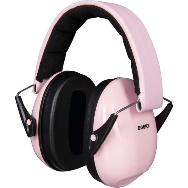 Casque anti-bruit enfant rose 36m+