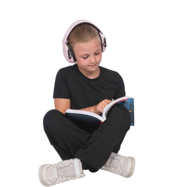 Casque anti-bruit enfant rose 36m+