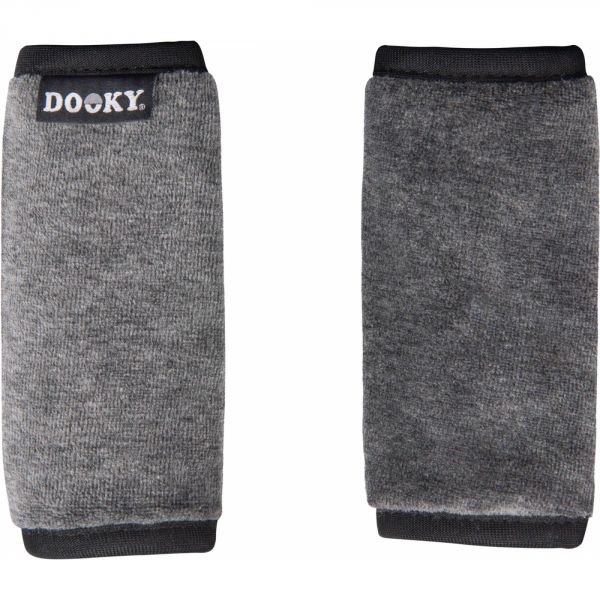 lot de 2 protections de ceinture de sécurité - Gris