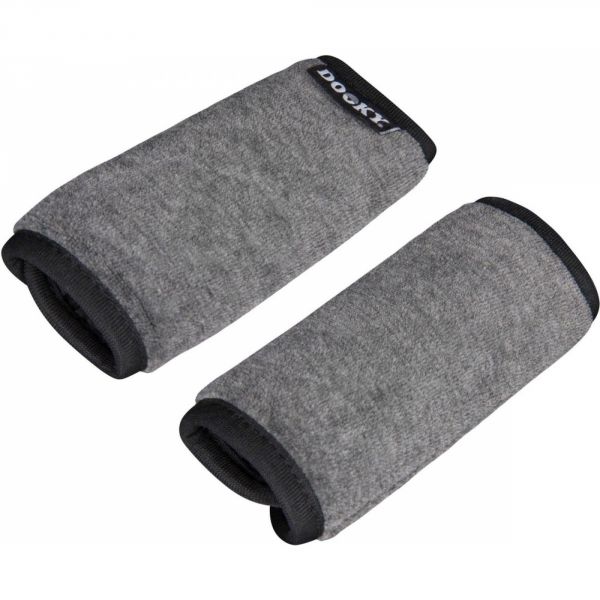 lot de 2 protections de ceinture de sécurité - Gris