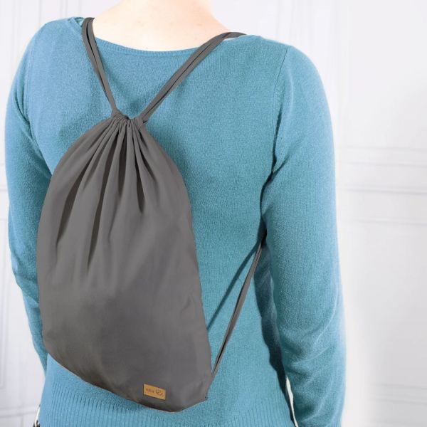 Protection de caddie pour bébé avec sac à dos de transport Roba style gris