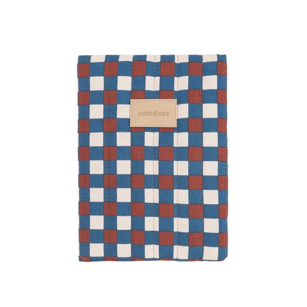 Protège carnet de santé bébé Hyde Park Blue Red Mosaic