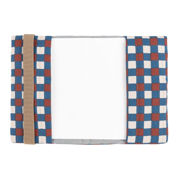 Protège carnet de santé bébé Hyde Park Blue Red Mosaic
