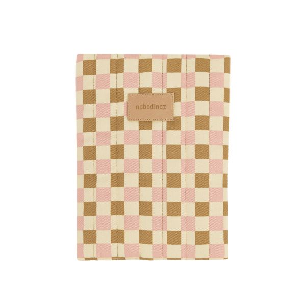 Protège carnet de santé bébé Hyde Park Yellow Pink Mosaic