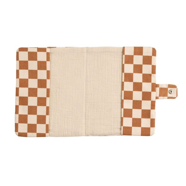 Protège carnet de santé Damier