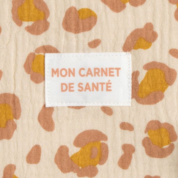 Protège carnet de santé Léopard
