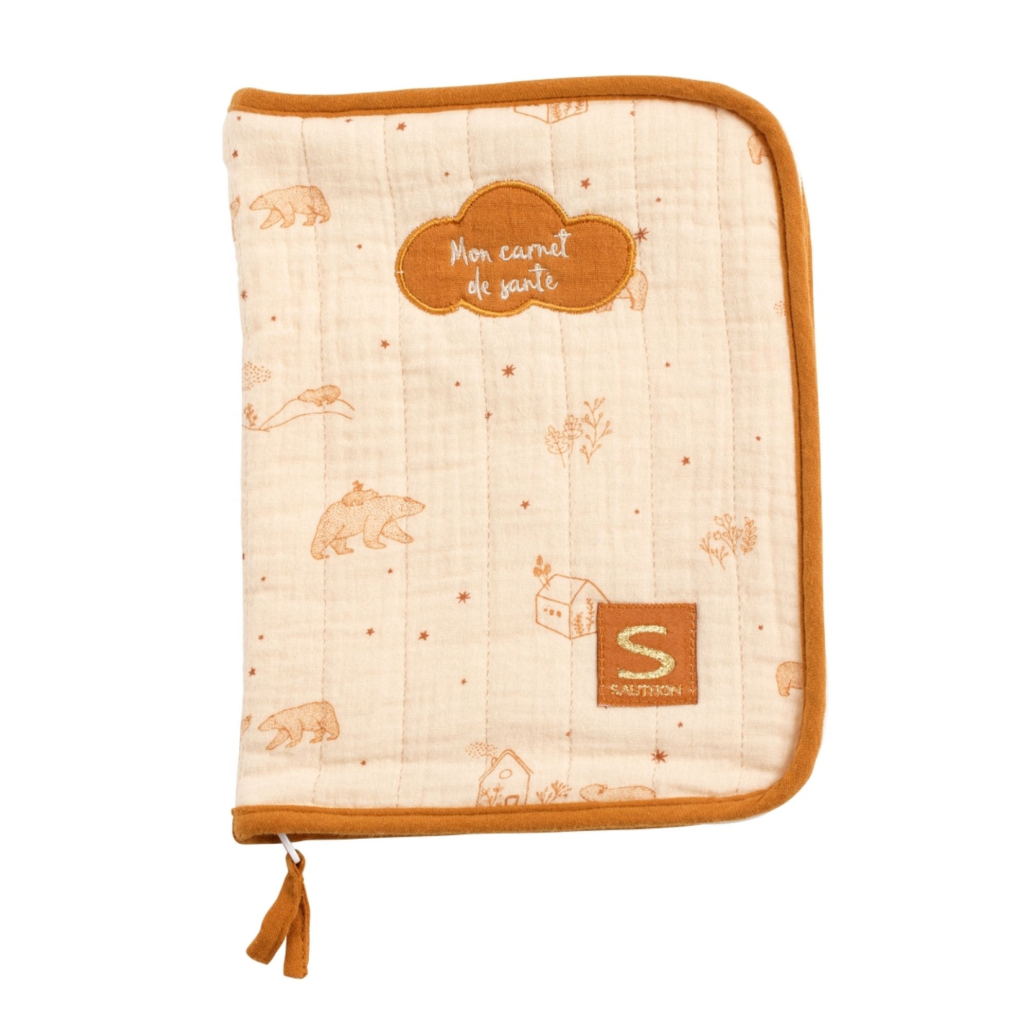 Protège carnet de santé bébé sunlight de Sauthon baby deco sur