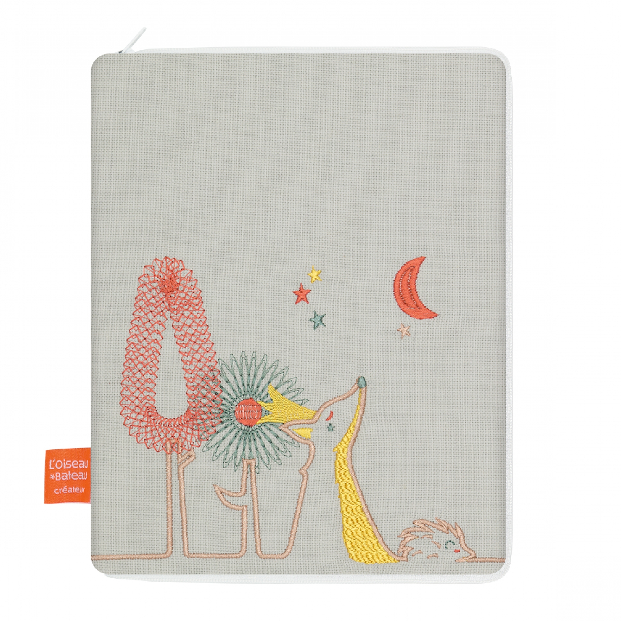 L Oiseau Bateau Protege Carnet De Sante Bebe Renard Lin Personnalisable Made In Bebe