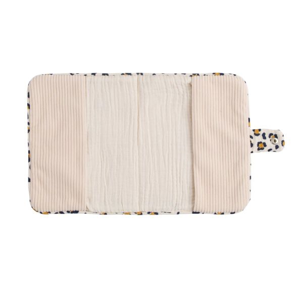 Protège carnet de santé Léopard rose
