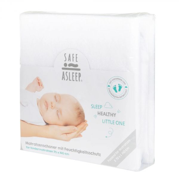Protège-matelas Safe Asleep 45x90cm blanc