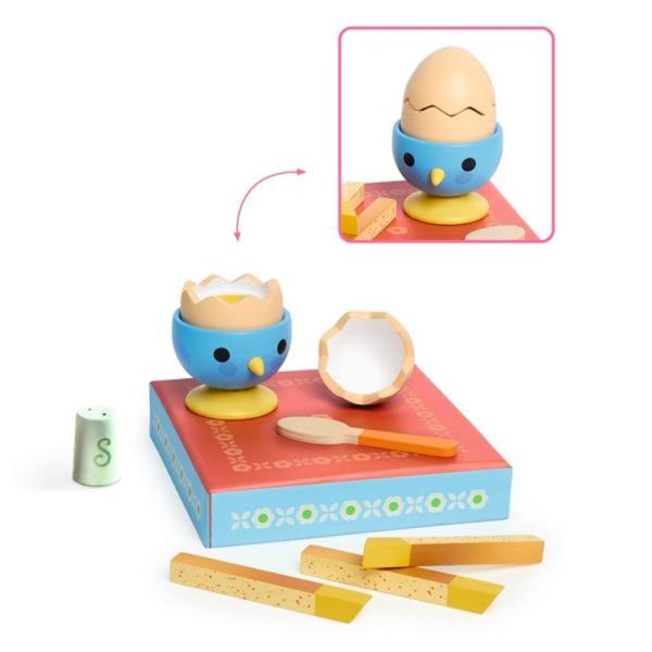 Jeu d'imitation P'ti set Oeuf à la coque