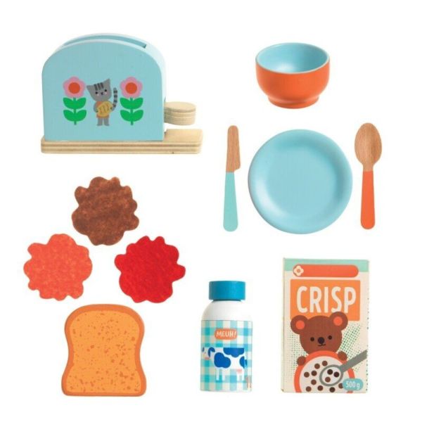 Jeu d'imitation P'ti set petit déjeuner