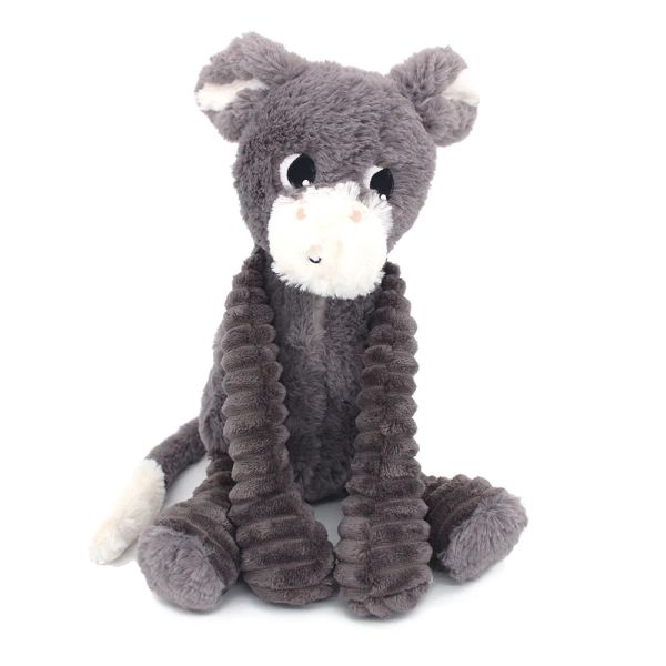 Peluche Les Ptipotos Âne et son bébé