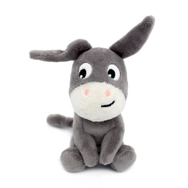 Peluche Les Ptipotos Âne et son bébé