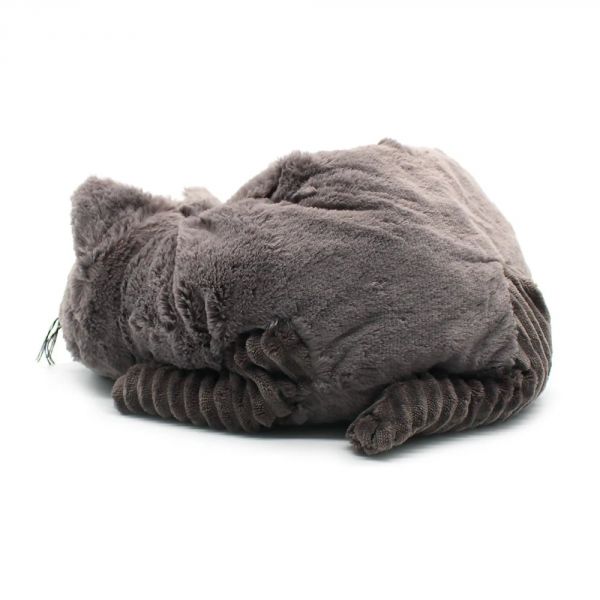 Peluche Les Ptipotos chat et son bébé gris