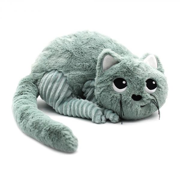 Peluche Les Ptipotos chat et son bébé menthe