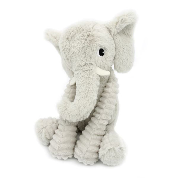 Peluche Les Ptipotos Éléphant et son bébé Gris