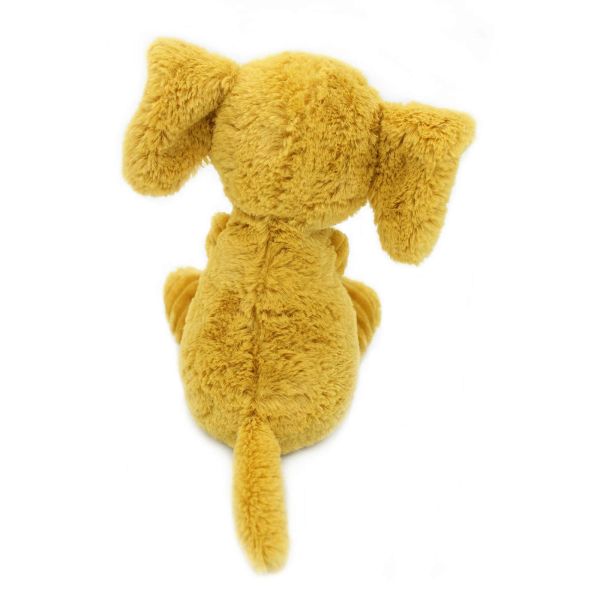 Peluche Les Ptipotos Éléphant et son bébé Moutarde