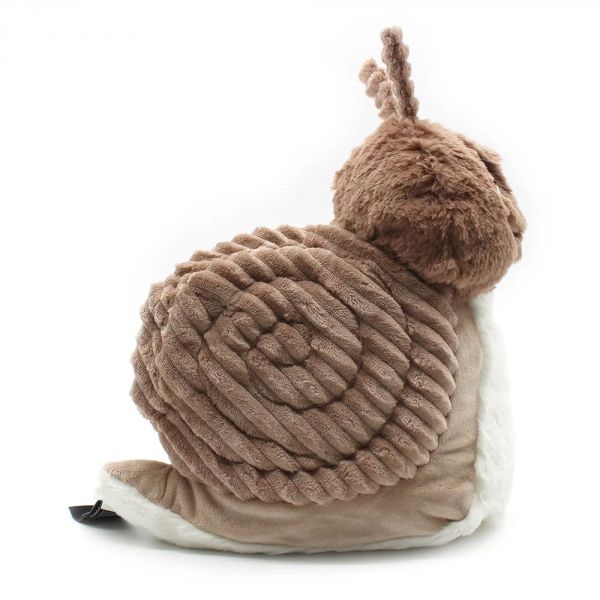 Peluche Les Ptipotos escargot et son bébé brun