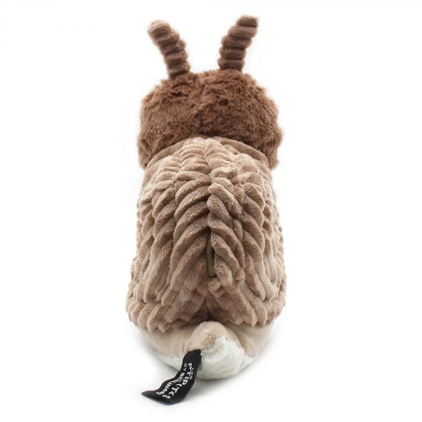 Peluche Les Ptipotos escargot et son bébé brun