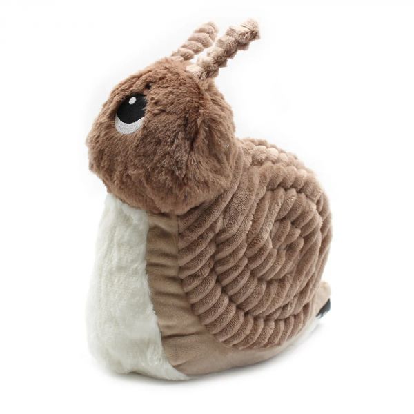Peluche Les Ptipotos escargot et son bébé brun
