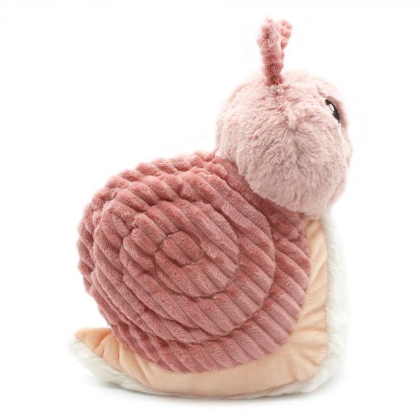 Peluche Les Ptipotos escargot et son bébé rose