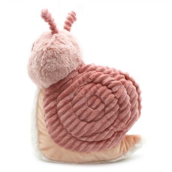 Peluche Les Ptipotos escargot et son bébé rose