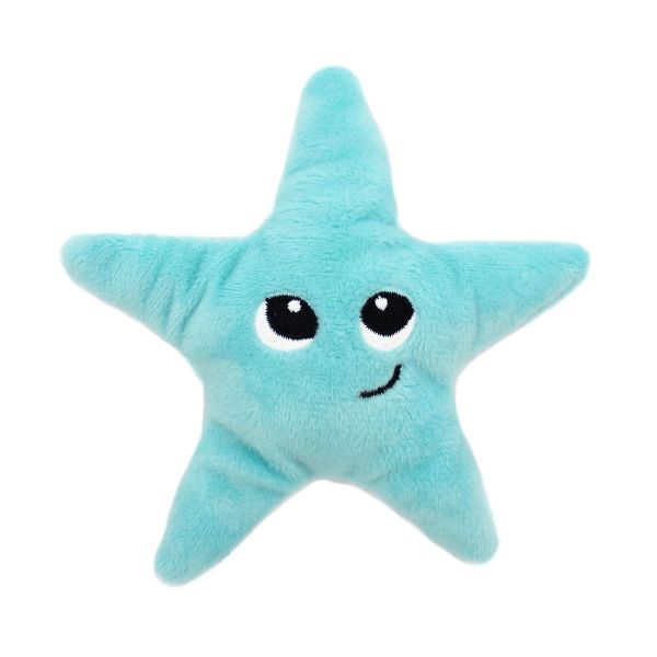 Peluche Les Ptipotos Étoile de mer et son bébé Aqua