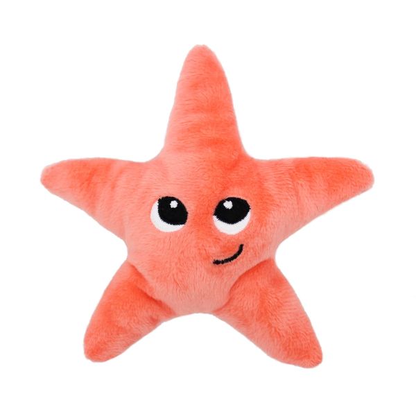 Peluche Les Ptipotos Étoile de mer et son bébé Corail