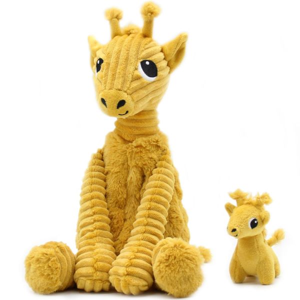 Peluche Les Ptipotos la girafe Loncou maman et bébé
