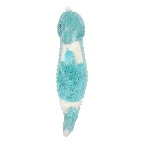Peluche Les Ptipotos hippocampe et son bébé Papadou Aqua