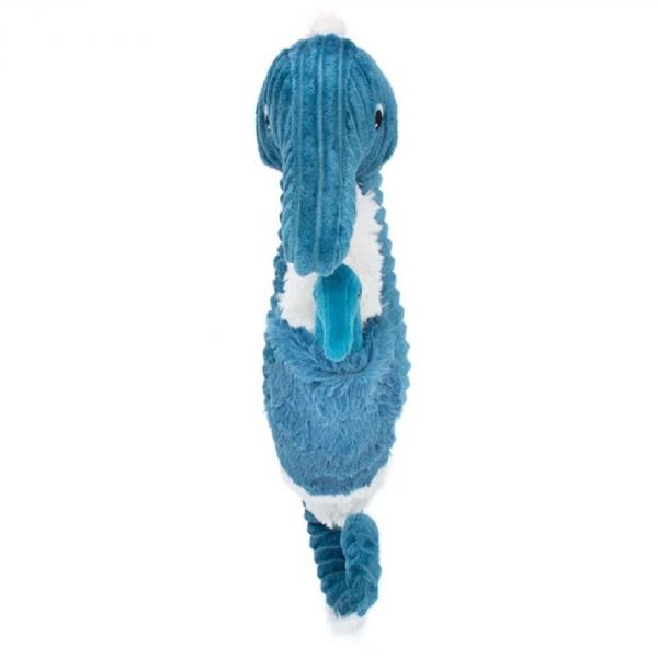 Peluche Les Ptipotos hippocampe et son bébé Papadou bleu