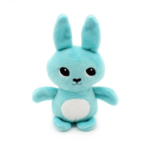 Peluche Les Ptipotos Lapin et son bébé Aqua