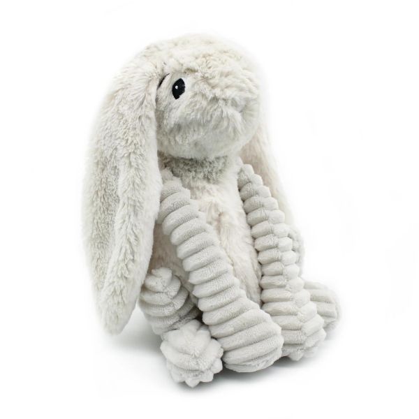 Peluche Les Ptipotos Lapin et son bébé Gris
