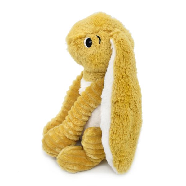 Peluche Les Ptipotos Lapin et son bébé Moutarde