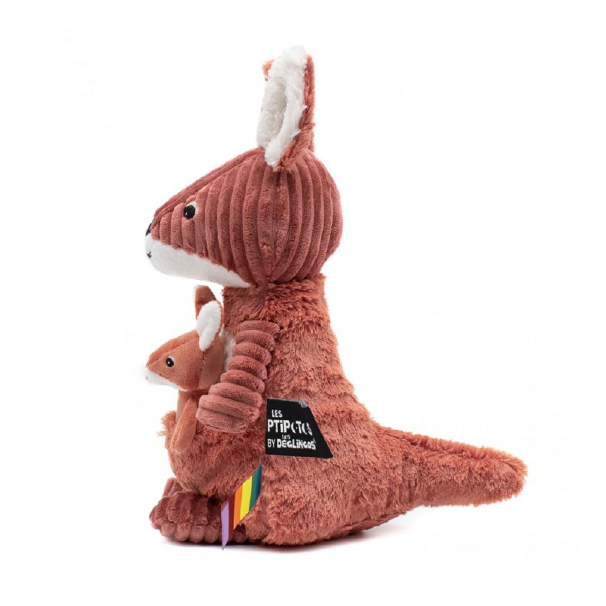 Jouet d'animal Kangourou en peluche pour enfant