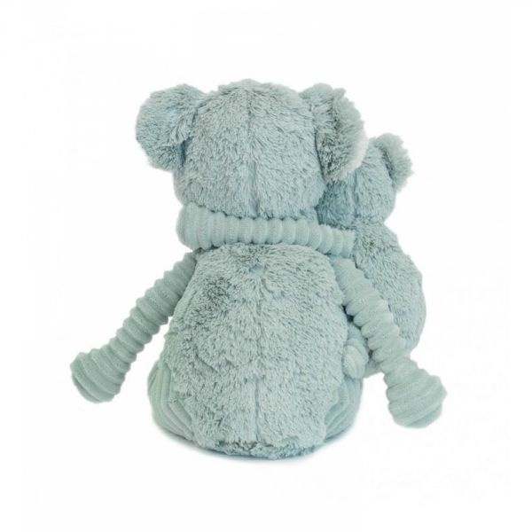 Peluche Les Ptipotos koala et son bébé Trankilou menthe
