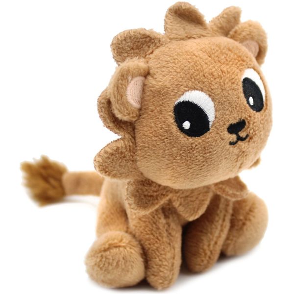 Peluche Les Ptipotos lion Graou papa et bébé