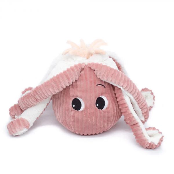 Peluche géante pieuvre et son bébé rose Filou Les Ptipotos