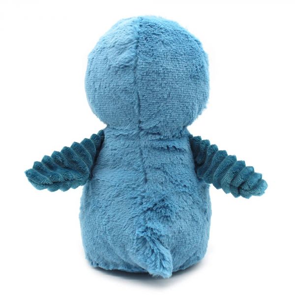 Peluche Les Ptipotos pingouin et son bébé bleu