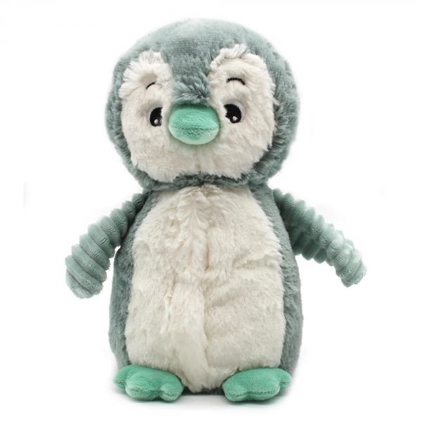 Peluche Les Ptipotos pingouin et son bébé menthe