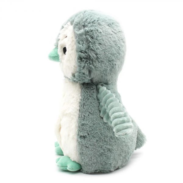 Peluche Les Ptipotos pingouin et son bébé menthe
